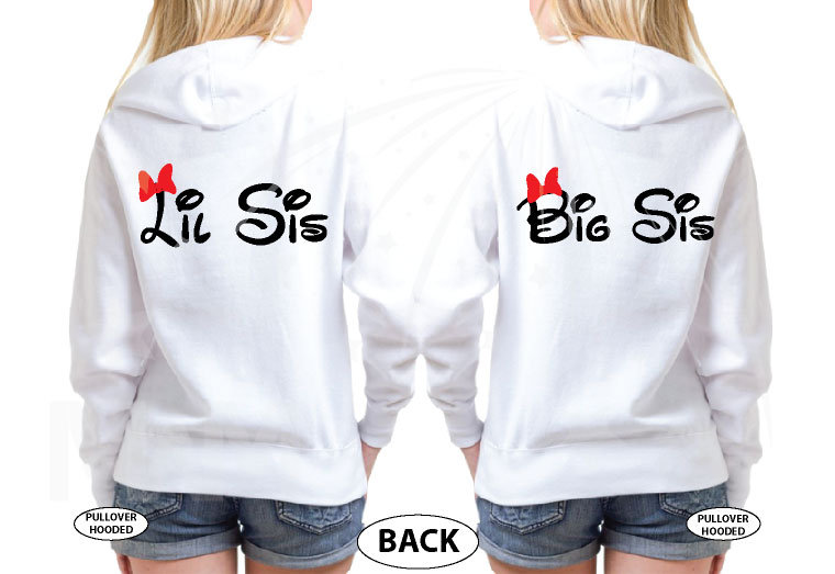 Geschwister-Big Sis - Und Lil Sis-Shirts, Große Schwester, Kleine Passende Familien-Shirts, Familie, Individuell Bedruckte Namen Geschwister-Big Sis - Und Lil Sis-Shirts, Große Schwester, Kleine Passende Familien-Shirts, Familie, Individuell Bedruckte Namen von MarriedWithMickeyTee