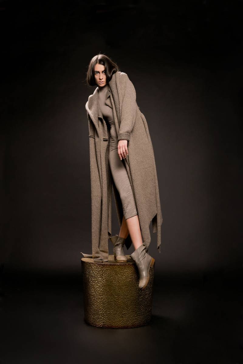 strickjacke Frauen Mit Kapuze/Winterjacke Wolljacke von MarrlessClothes