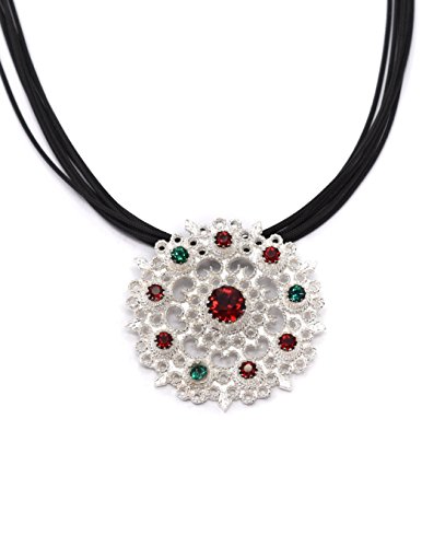 Marrocu Gioielli - Orgosolo Halskette mit Steinen, Stein Sterling Silber, Silberfarben von Marrocu Gioielli