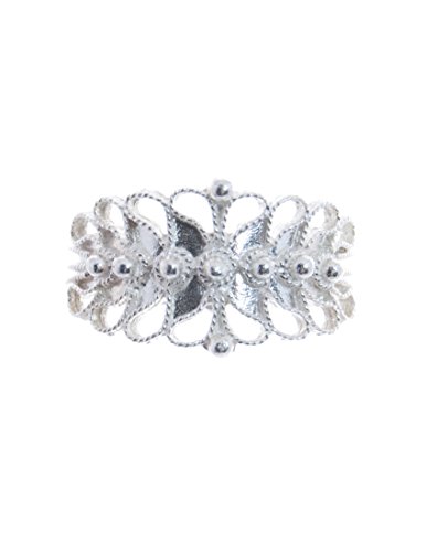 Sardischer Silberehering (aus Campidano) - 1 Draht – durchlocht von Marrocu Gioielli