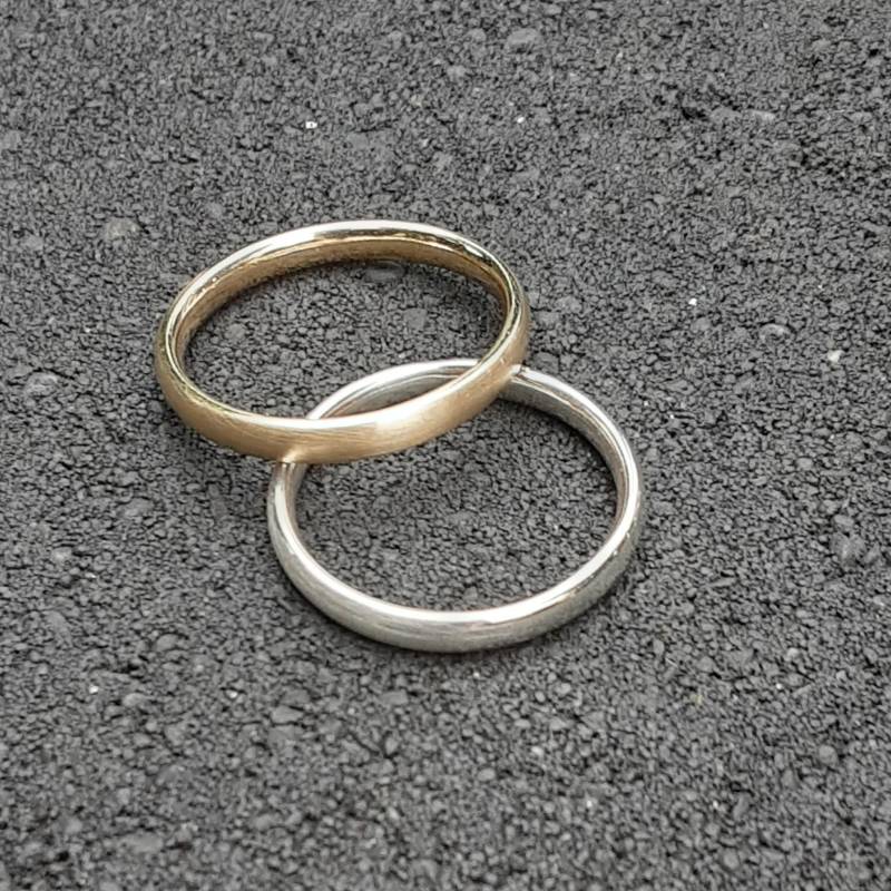 Trauringe , Wunderschöne Kombi Fairtrade Gold Trauringe , Wunderschöne Kombi Fairtrade Gold von MarryMeRings