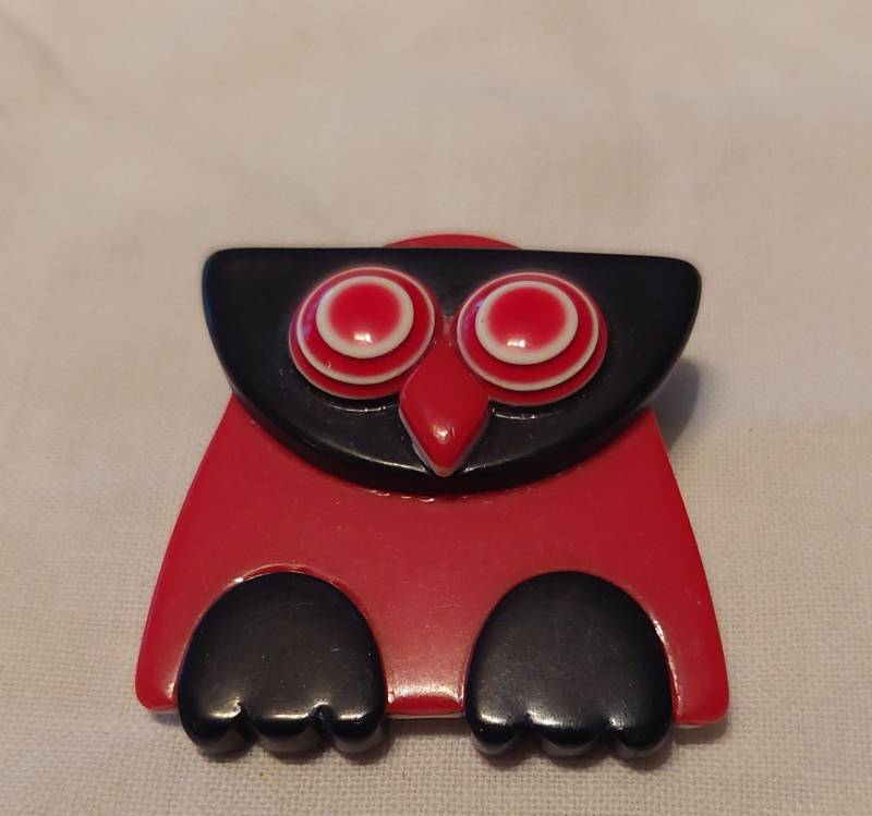 Vintage Eule Brosche von MarrysSchatzkiste