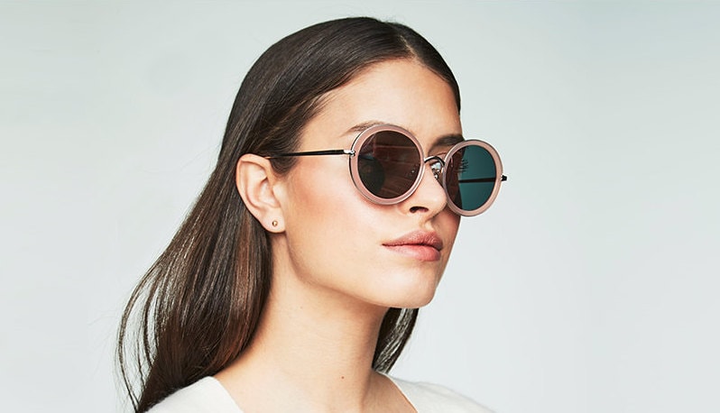 Oversized Runde Sonnenbrille - Handarbeit Edelstahl Rahmen Uv Schutz Für Frauen Freundin L Marsquest von MarsQuestInc