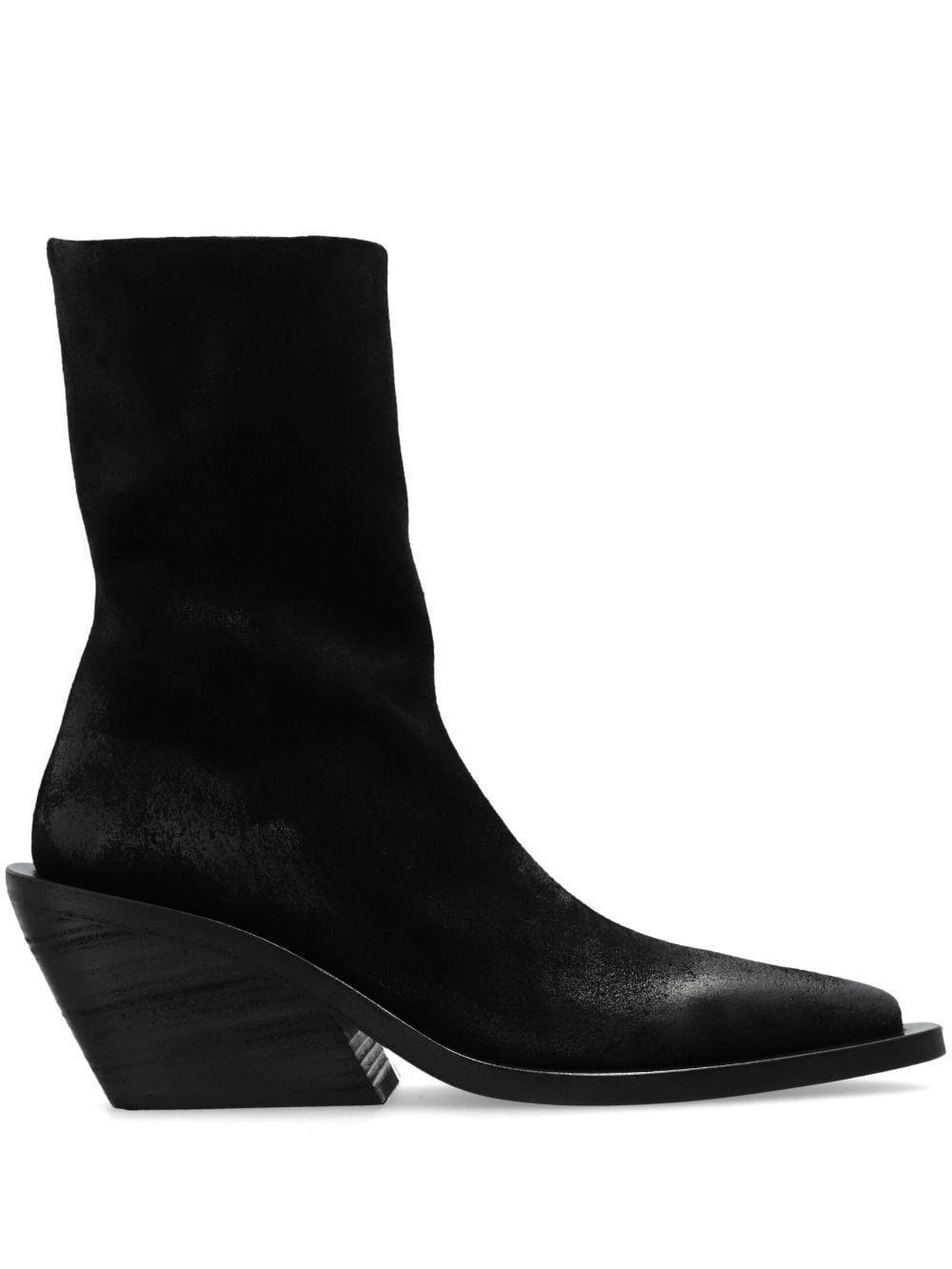 Marsèll Gessetto 90mm point-toe leather ankle boots - Schwarz von Marsèll