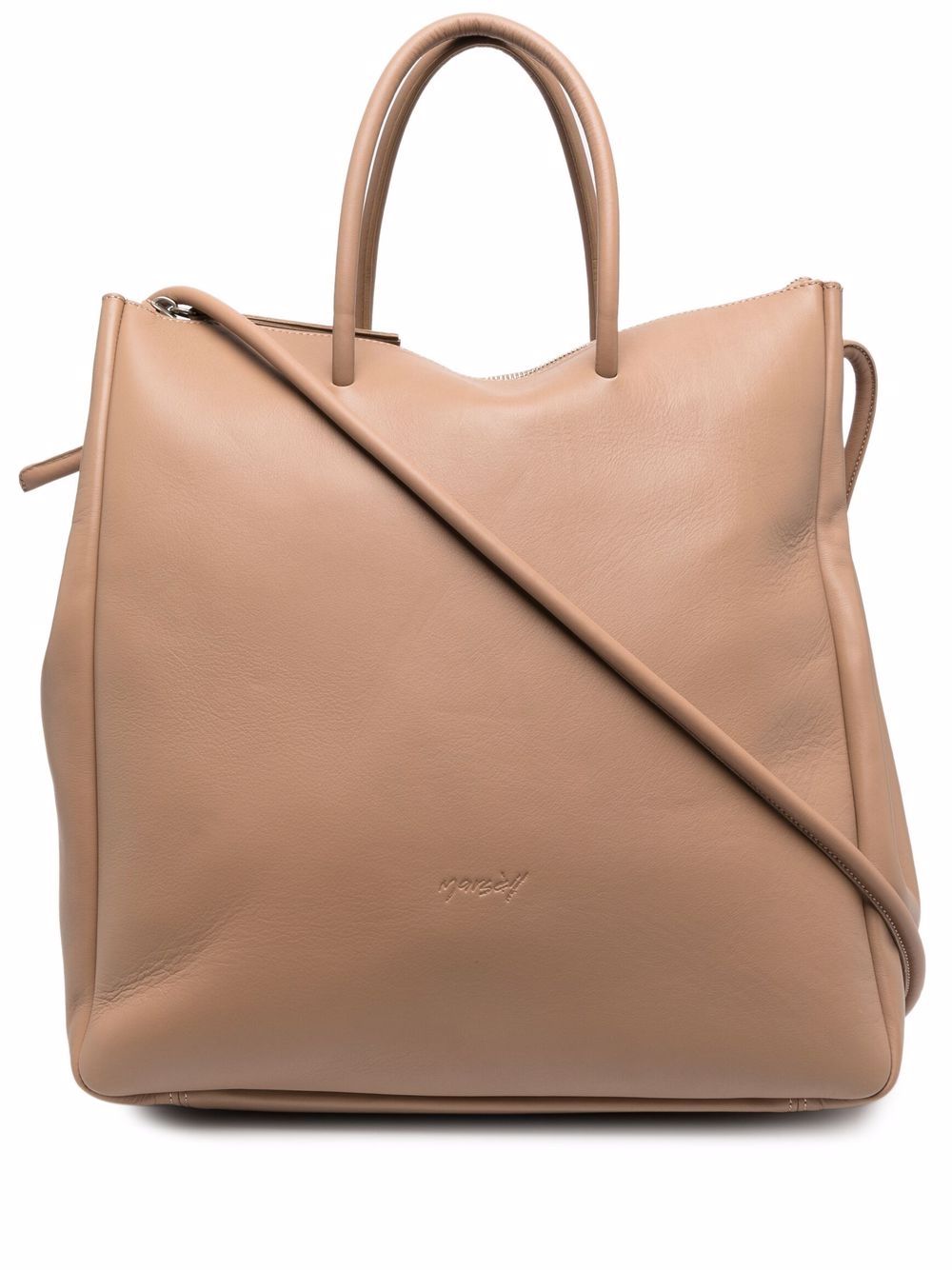 Marsèll Shopper mit Logo-Prägung - Nude von Marsèll