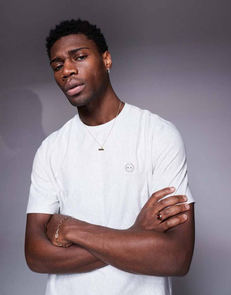 Marshall Artist - Foundation - T-Shirt in Kalkgrau von Marshall Artist