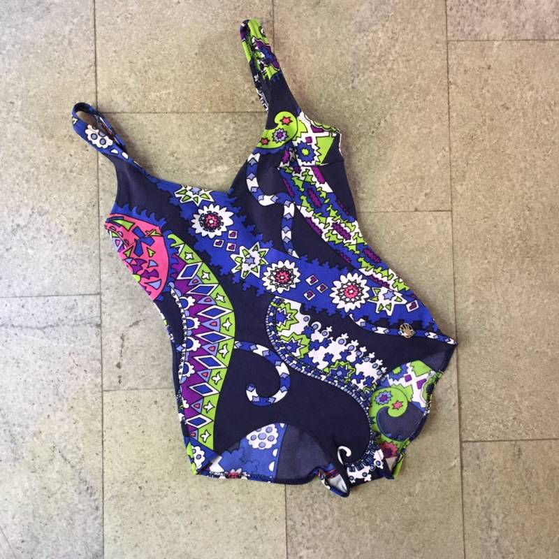 Jahrgang Badeanzug Triumph/Medium 1960's Comic Retro One Piece Swedish Design von MarshmallowElectra