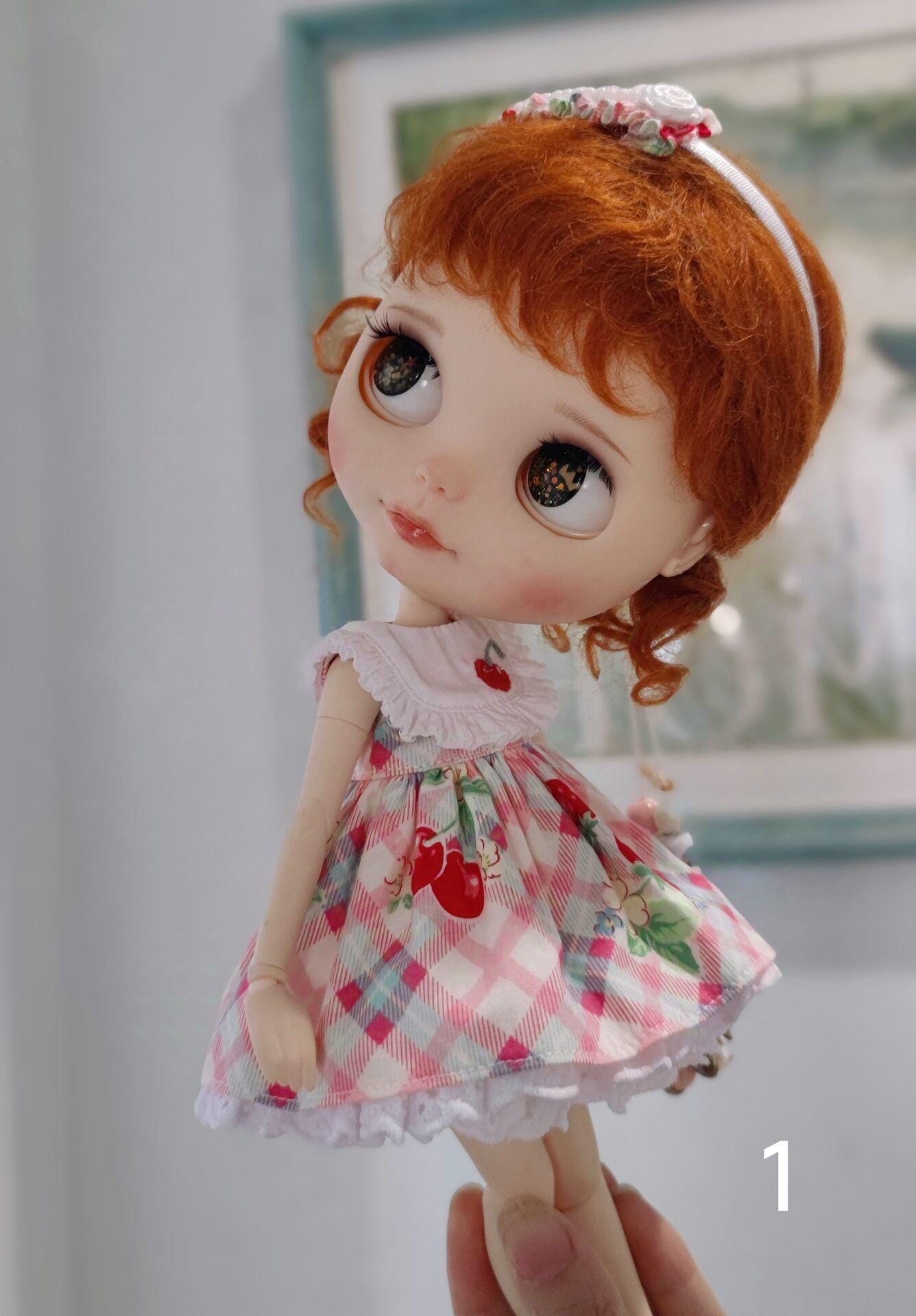 Handgemachtes Blythe Outfit, Kleid, Yosd Usd Kleid von MarshmallowHouse