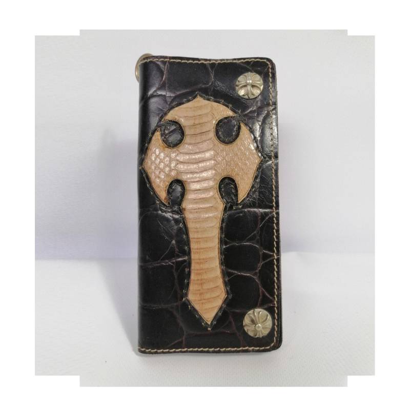 Portemonnaie, Echtleder Portemonnaie + Schlangenleder Geldbörse - Aus Echtem Leder Handgemachte Geschenk Für Sie, Ledergeldbörse, Unikat Portemonnaie, Echtleder Portemonnaie + Schlangenleder Geldbörse - Aus Echtem Leder Handgemachte Geschenk Für Sie, Ledergeldbörse, Unikat von MarsonShop