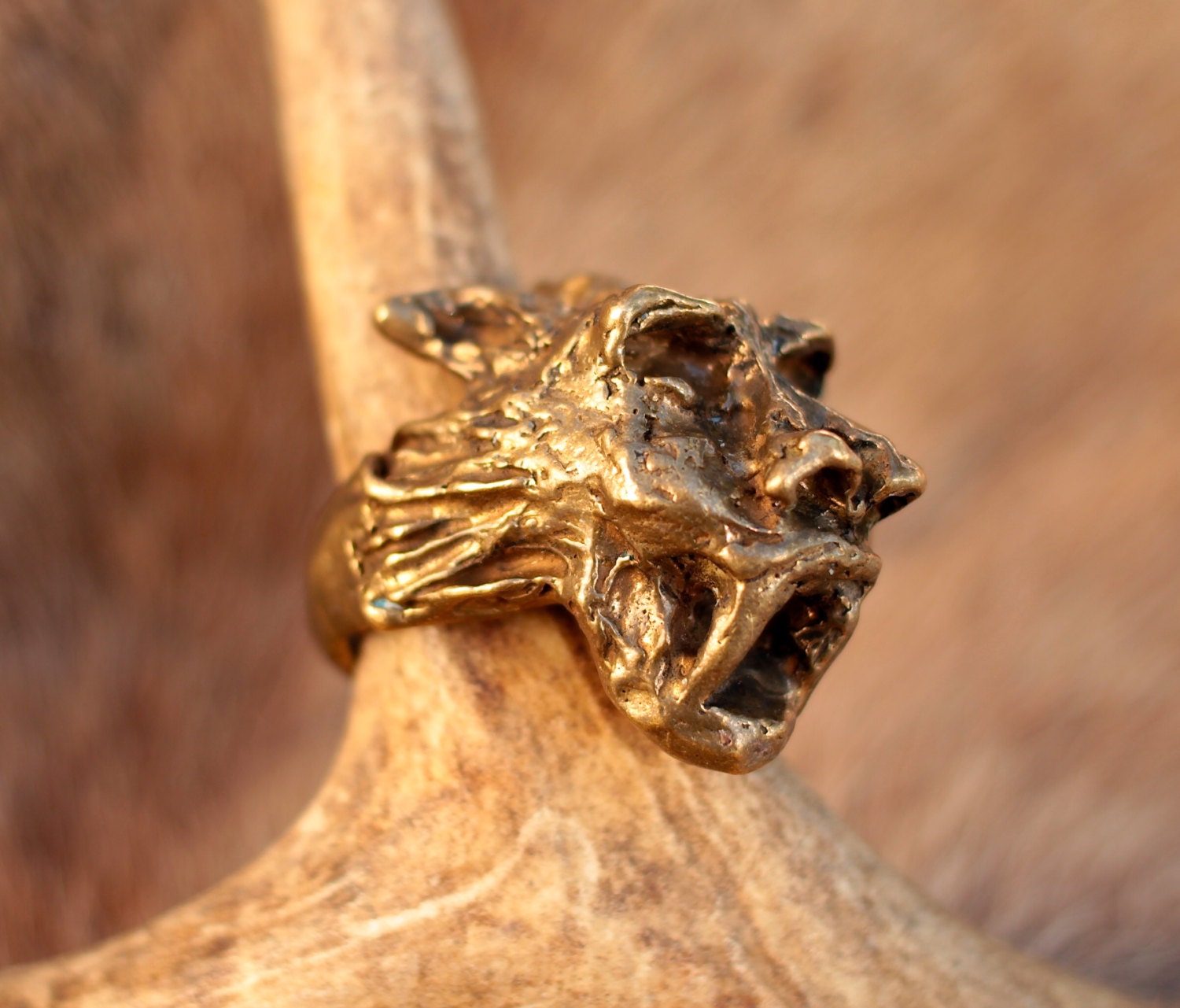 Panther/Lion/Säbel-Zahn-Tiger-Ring Panther/Lion/Säbel-Zahn-Tiger-Ring von MarstonSmithArt