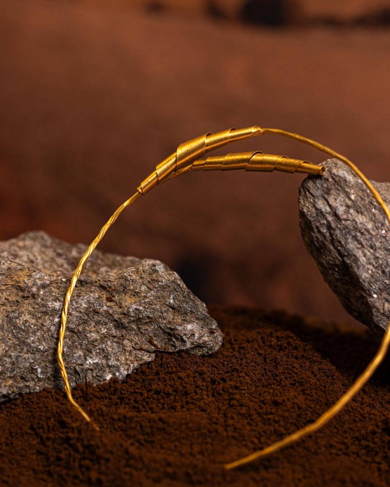 Kurze Halskette „Shavings" von Martegioielli