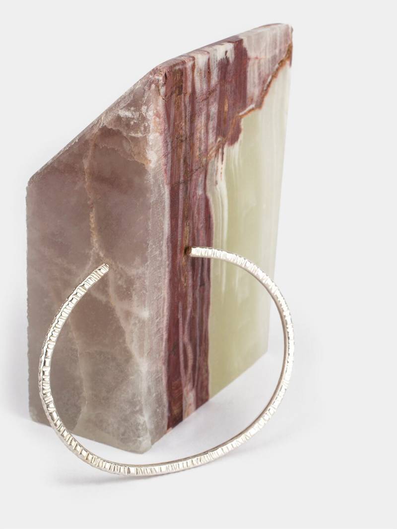 Dünnes Martelé-Armband Aus Sterlingsilber von MartelieJewelry