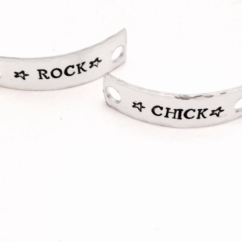 Handgestempelte Spitzenschilder Für Turnschuhe Oder Modestiefel, Geschenk Teenager, Personalisierte Laufschuh-Spitzenschilder, Benutzerdefinierte von MarthaAndBoo