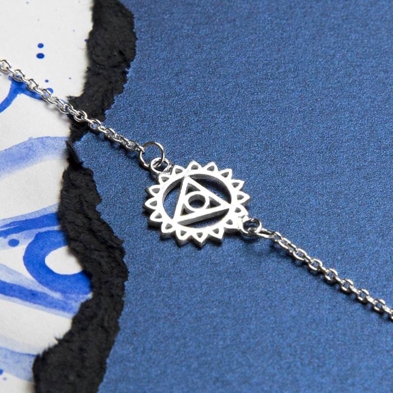 Halschakra Armband Aus Sterling Silber von MarthaJacksonSilver