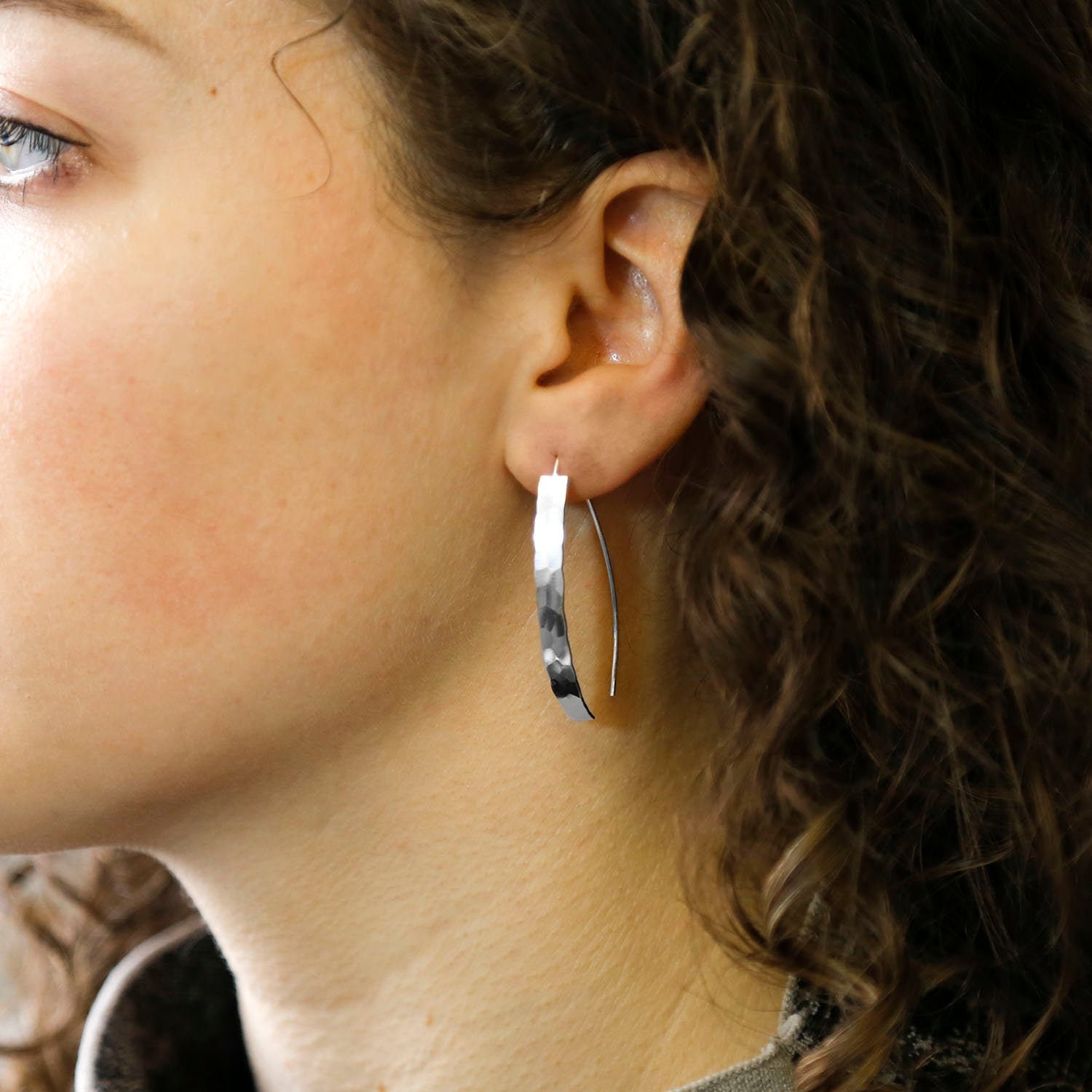 sterling Silber Urban Shine Tropfen Ohrringe von MarthaJacksonSilver