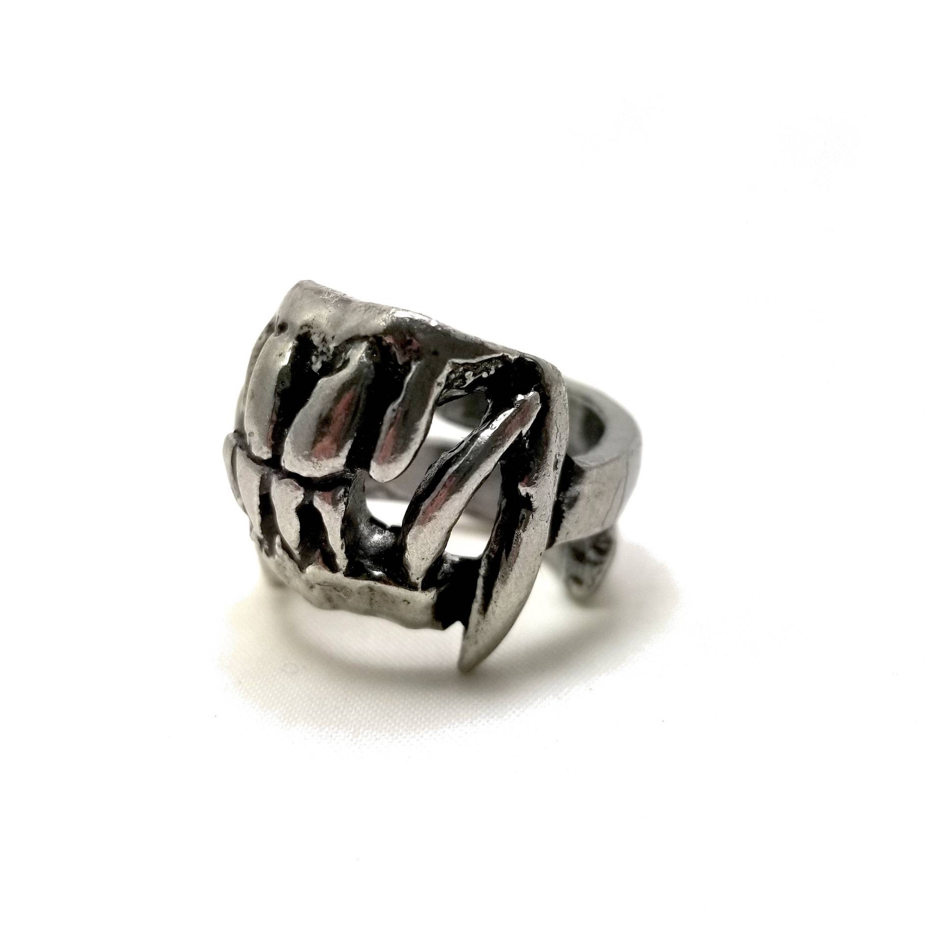 Affen Mund Ring. Zähne Ring von MarthaRotten