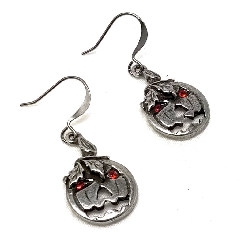 Geiziger Jack. Kürbis Ohrringe. Halloween Kürbis-Freak. Das Ist Halloween. -Ohrringe Aus Draht. Misfits von MarthaRotten