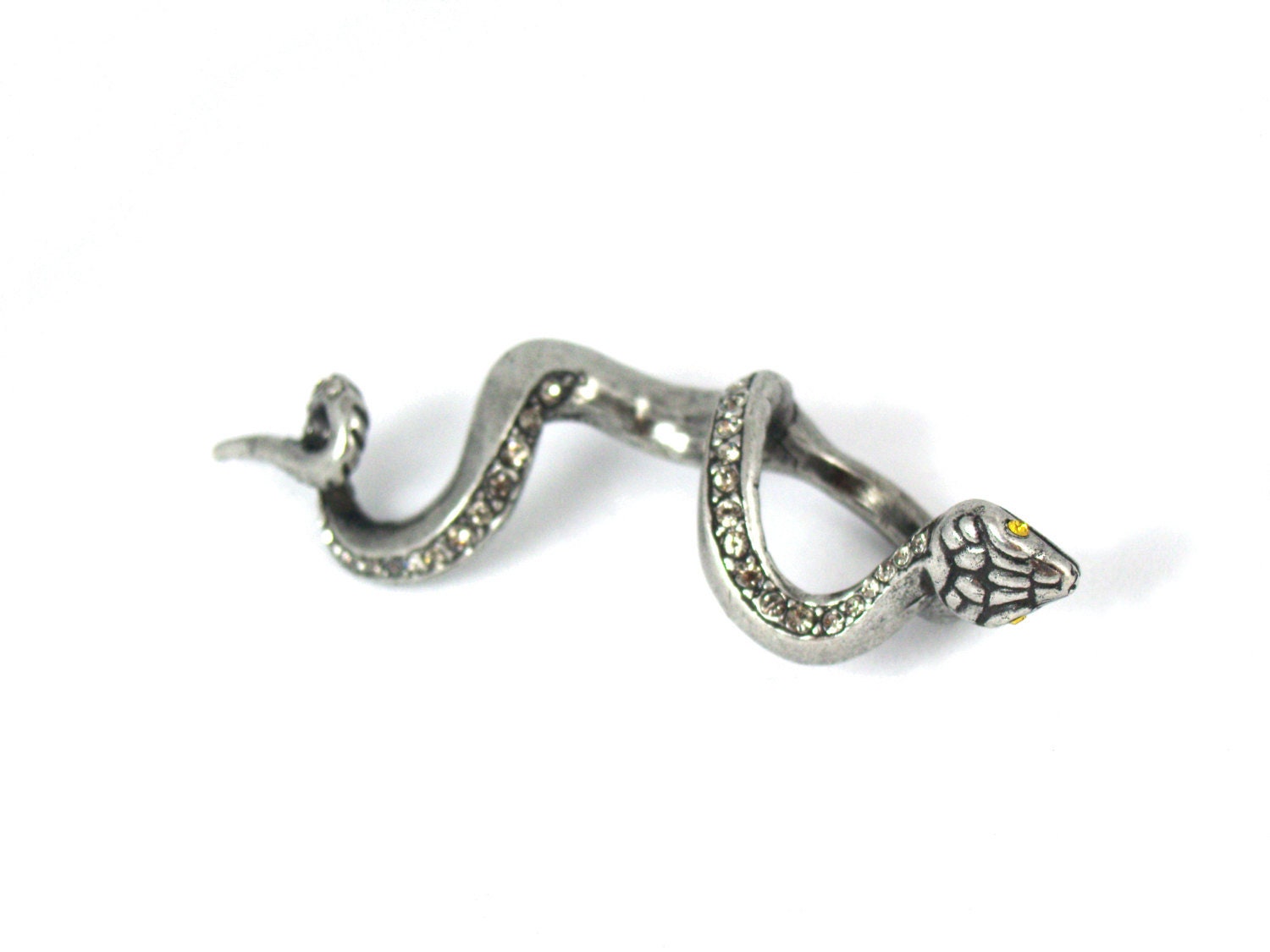 Schlangenring. Schlangen Ring. 3-Finger-Ring. Reptilien Ring von MarthaRotten