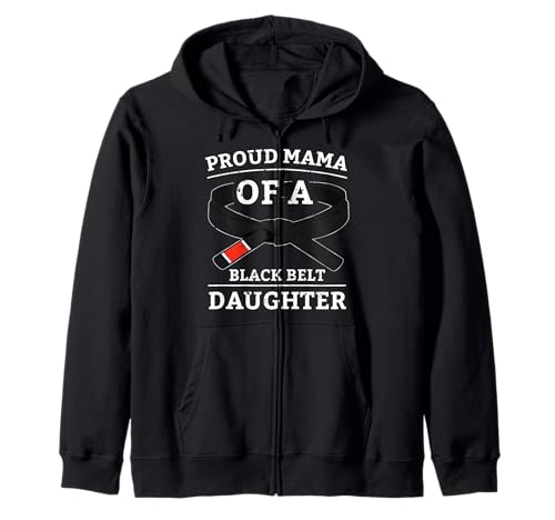 Jiu Jitsu Black Belt Daughter Mama Geschenk Jiujitsu Kampfkunst Kapuzenjacke Jiu Jitsu Black Belt Daughter Mama Geschenk Jiujitsu Kampfkunst Kapuzenjacke von Martial Arts Jiu-Jitsu Blackbelt Daughter Mom Gift