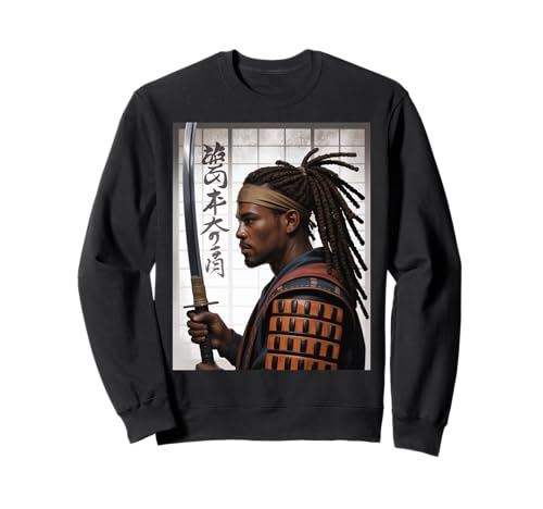 Samurai-Krieger Spruch Katana Stärke Ehre Männer Frauen Japan Sweatshirt Samurai-Krieger Spruch Katana Stärke Ehre Männer Frauen Japan Sweatshirt von Martial Ninja Fighter Japanese American African