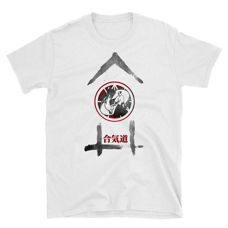 Aikido Kanji Art-T Shirt, Kote Gaeshi, Aikido Calligraphy von MartialArtsShop