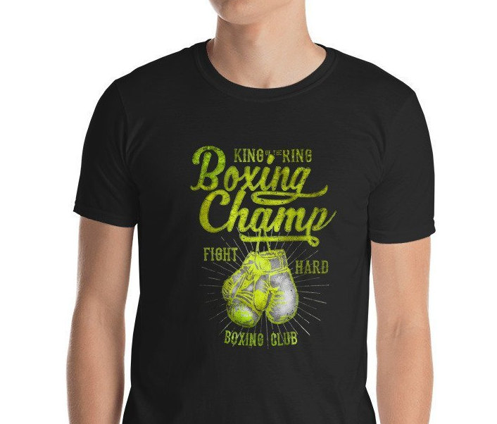 Boxing Champ T-Shirt Boxer König Des Ringes, Box-Club von MartialArtsShop