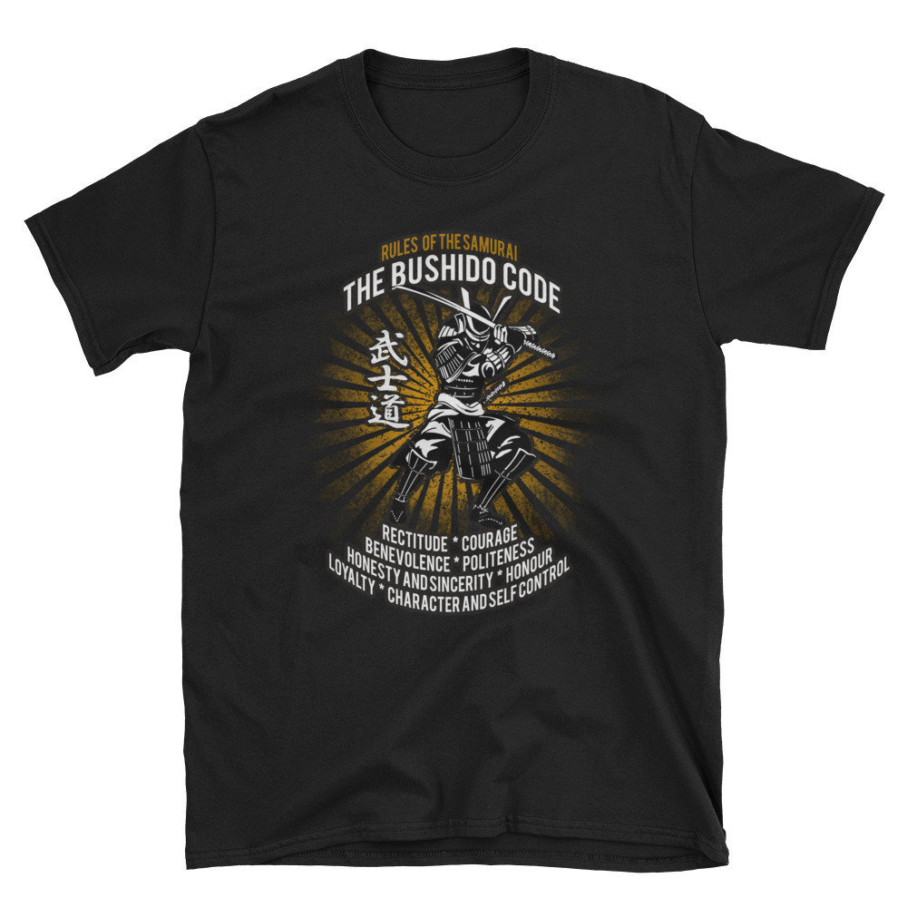Der Bushido Code Samurai T-Shirt Martial Arts von MartialArtsShop