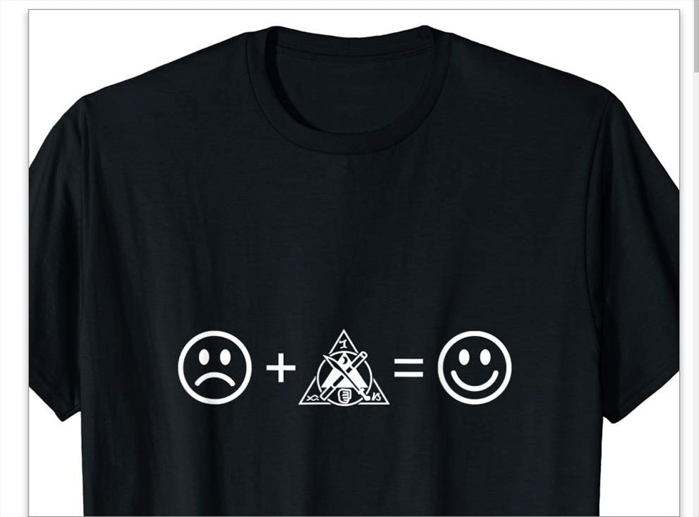 Glücklich Filipino Kampfkunst T Shirt, Kali Eskrima Arnis von MartialArtsShop