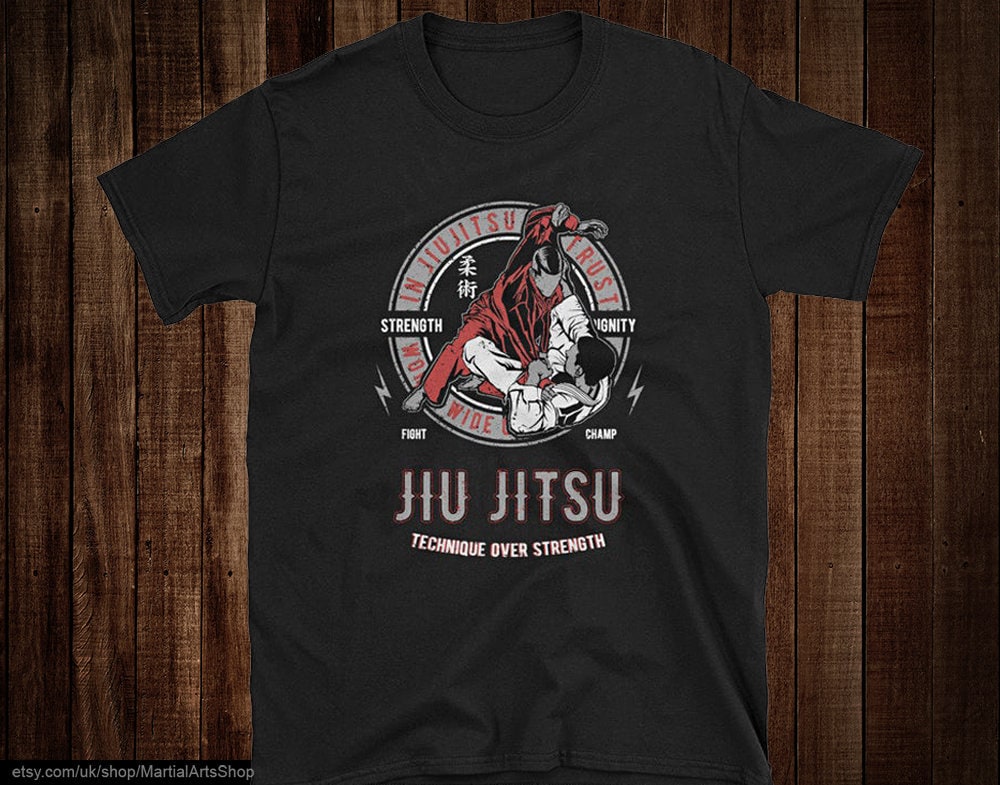 Jiu Jitsu - Technik Über Stärke T Shirt, Mixed Martial Arts Champ, Mma, Ufc von MartialArtsShop