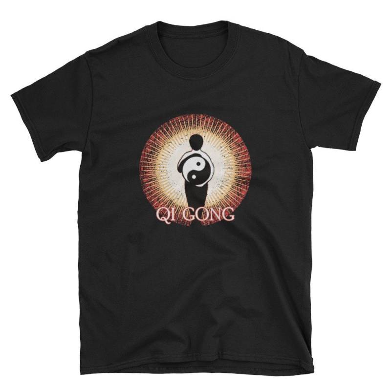 Qi Gong T-Shirt, Yin Yang, Energy Meditation, Tai Chi von MartialArtsShop