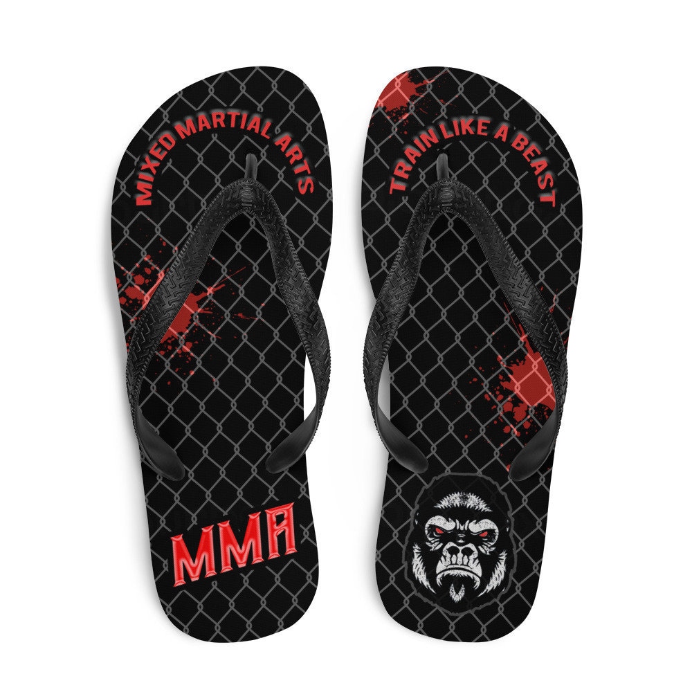 mma Flip Flops, . Train Like A Beast, Mixed Martial Arts von MartialArtsShop