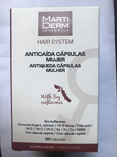 MARTIDERM Hair System Behandlung gegen Haarausfall, für Damen, 120 Kapseln von Martiderm