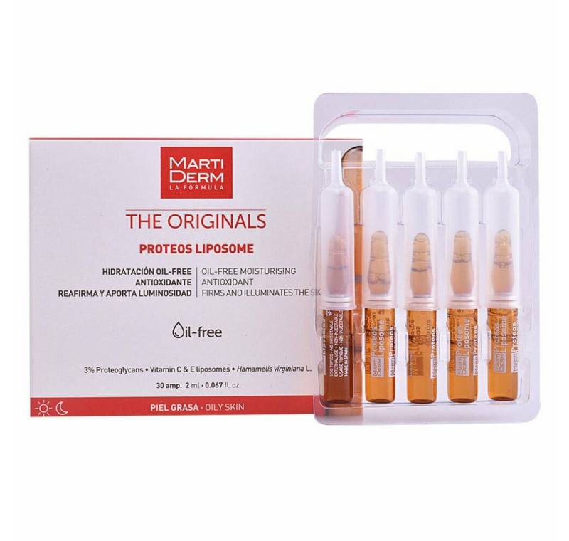 Martiderm Körperpflegemittel THE ORIGINALS proteos liposome oil-free ampoules 30 x 2ml von Martiderm