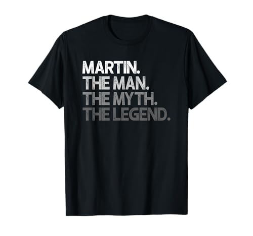 Martin Geschenk: The Man Myth Legend T-Shirt Martin Geschenk: The Man Myth Legend T-Shirt von Martin Gifts