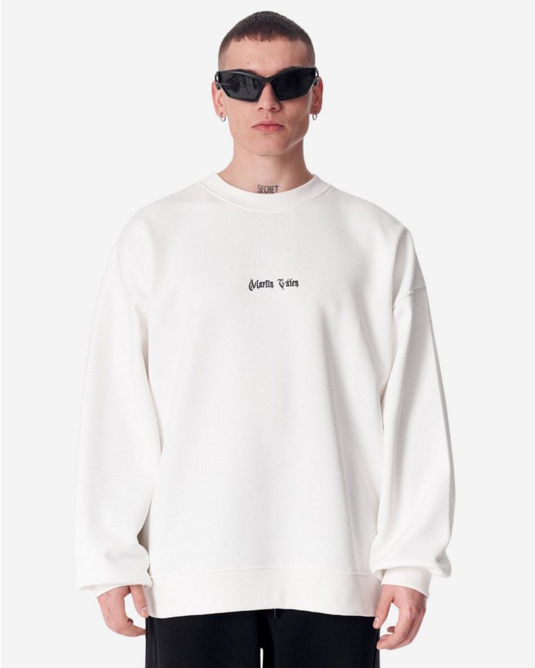 Martin Valen Kapuzenpullover Herren Heritage Fusion Beige Sweatshirt von Martin Valen