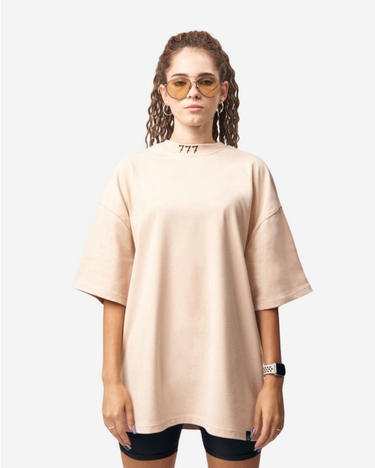 Martin Valen T-Shirt Designer Schwarzes 3D-Druck '777' T-Shirt - Groß von Martin Valen