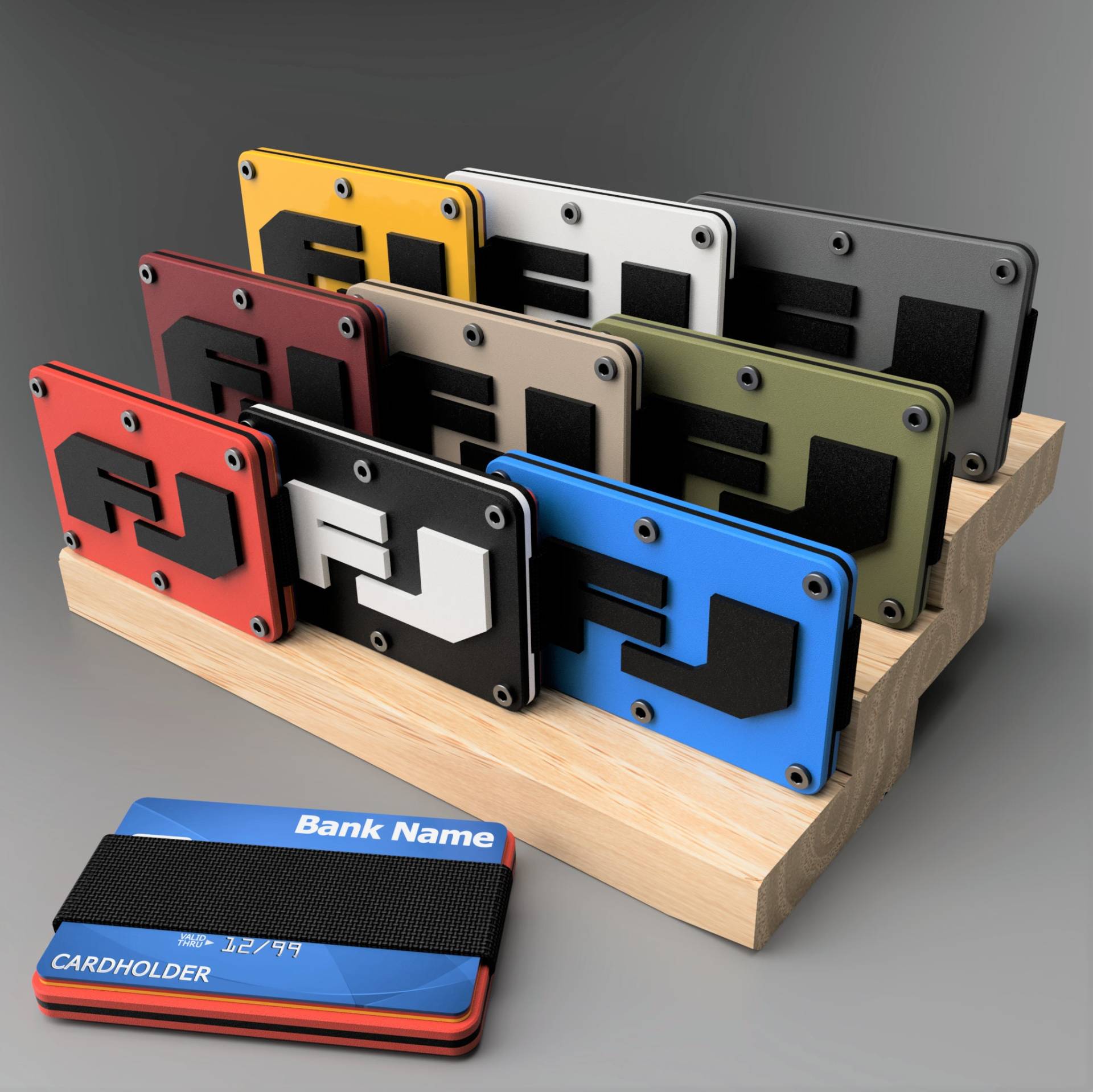 Fj Cruiser Geldbörse - Wählen Sie Ihre Farben von Martin3DUS