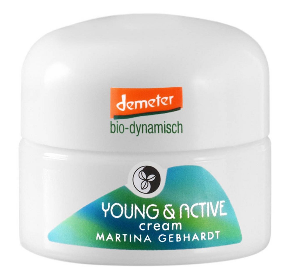Martina Gebhardt Feuchtigkeitscreme Young & Active - Cream 15ml von Martina Gebhardt