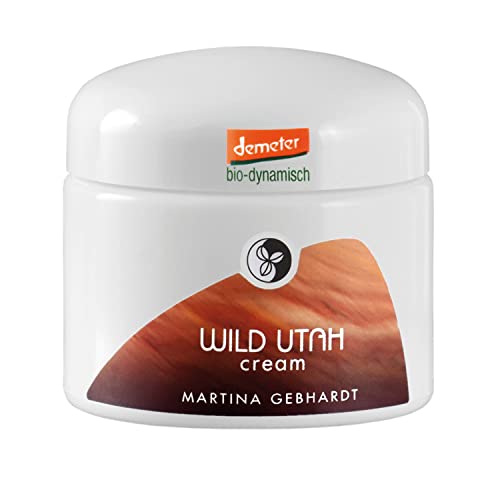 Martina Gebhardt WILD UTAH Cream (50ml) • Reichhaltige Bio-Gesichtscreme für sensible Männerhaut • Gesichtslotion Männer • Creme mit Heilkräutern • Naturkosmetik Crème von Martina Gebhardt