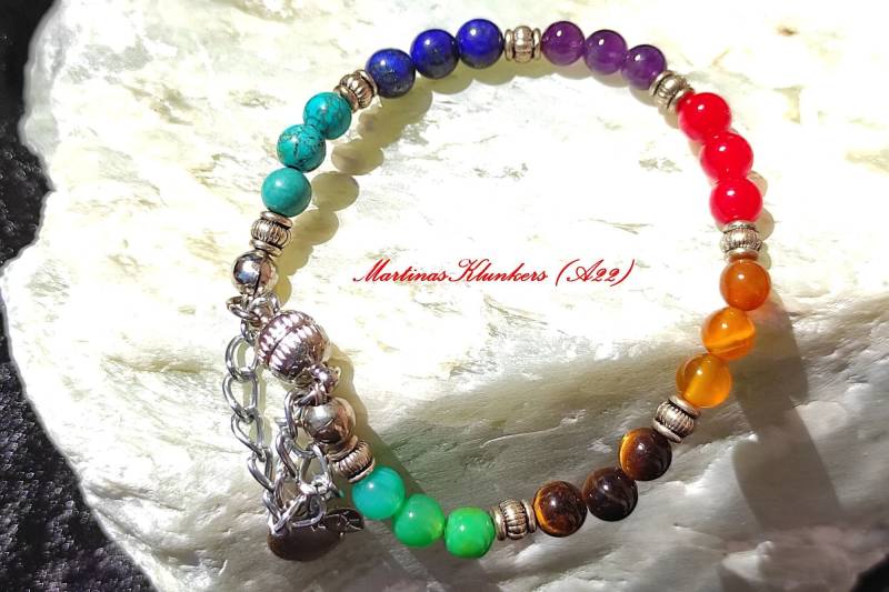 Chakra-Armband | A 22 von MartinasKlunkers