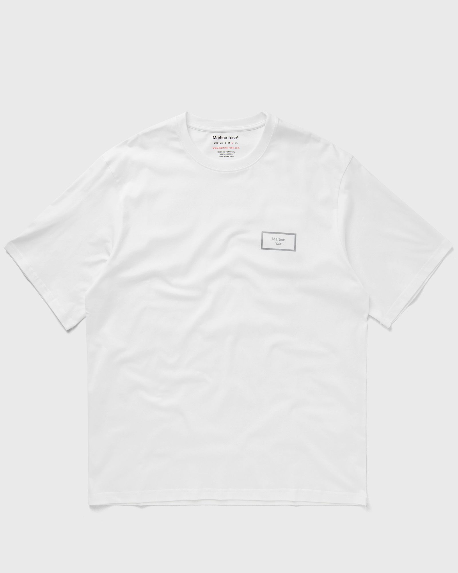 Martine Rose CLASSIC T-SHIRT men Shortsleeves white in Größe:L von Martine Rose