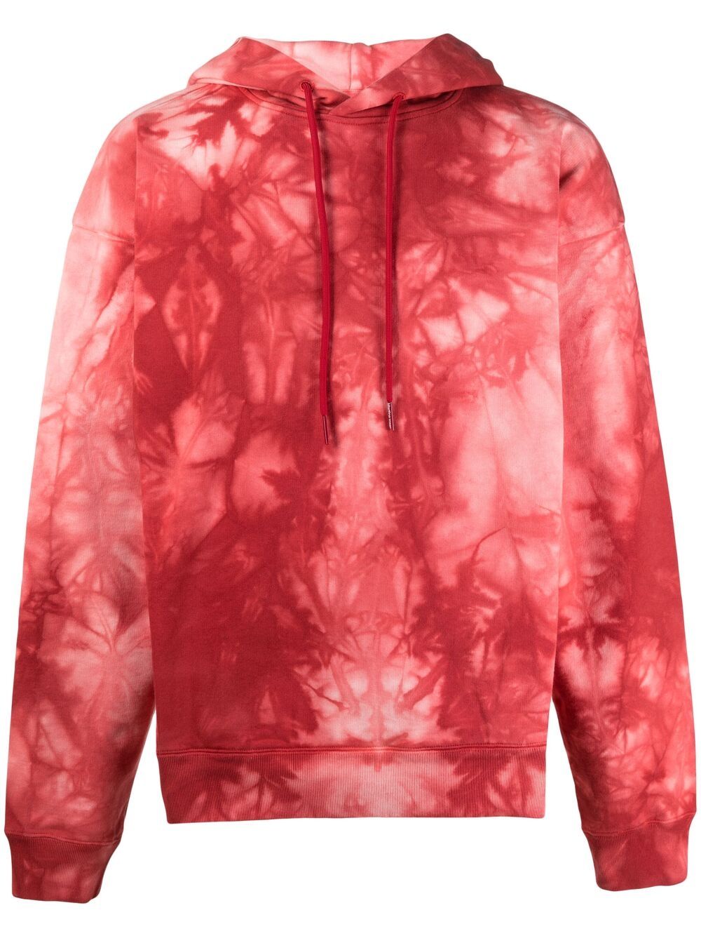 Martine Rose Hoodie mit Batikmuster - Rot von Martine Rose