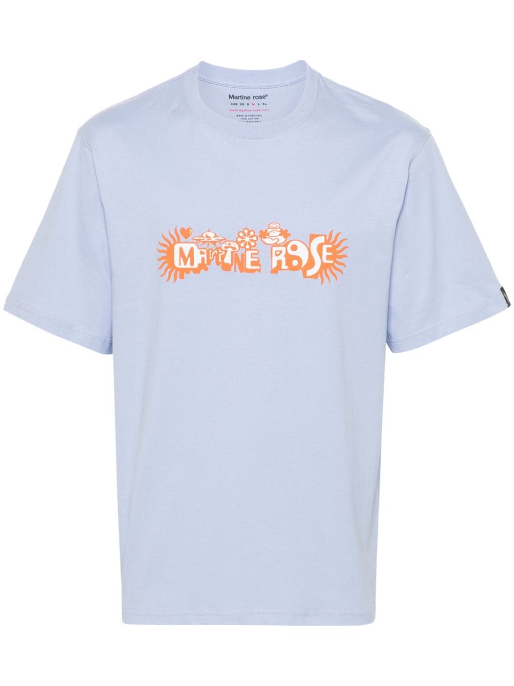 Martine Rose T-Shirt mit Logo-Print - Blau von Martine Rose