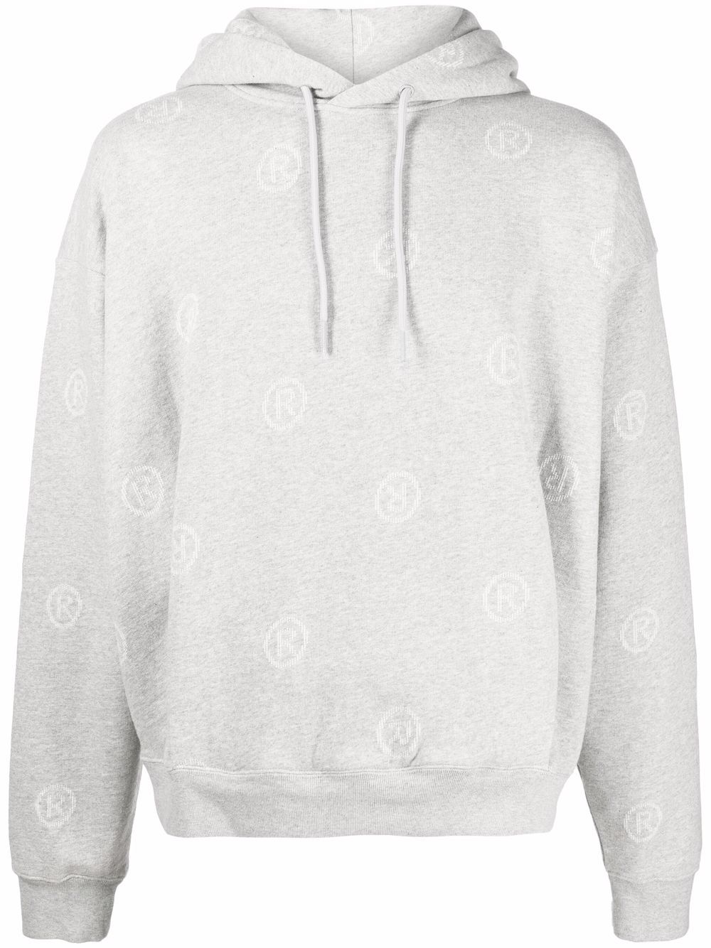 Martine Rose Hoodie mit Monogramm-Print - Grau von Martine Rose