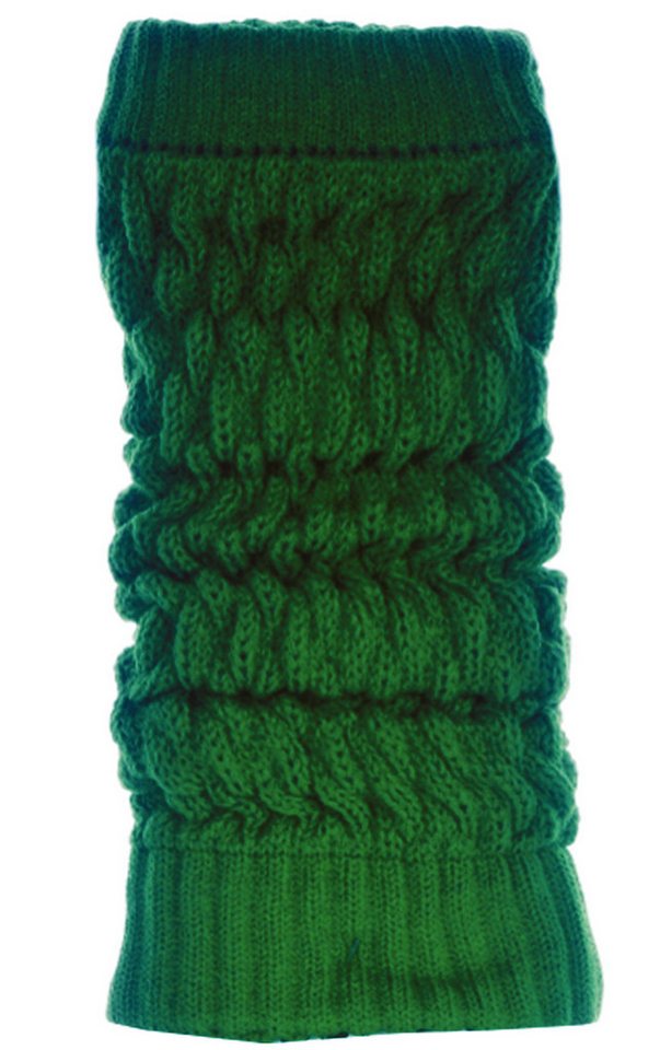 Martinex Beinstulpen 1 Paar Stulpen elegante Beinwärmer Damen Frauen Strickstulpen gesrickt weich, wärmend, elastisch, Strickdesign mit Zopf- und Rippmuster von Martinex