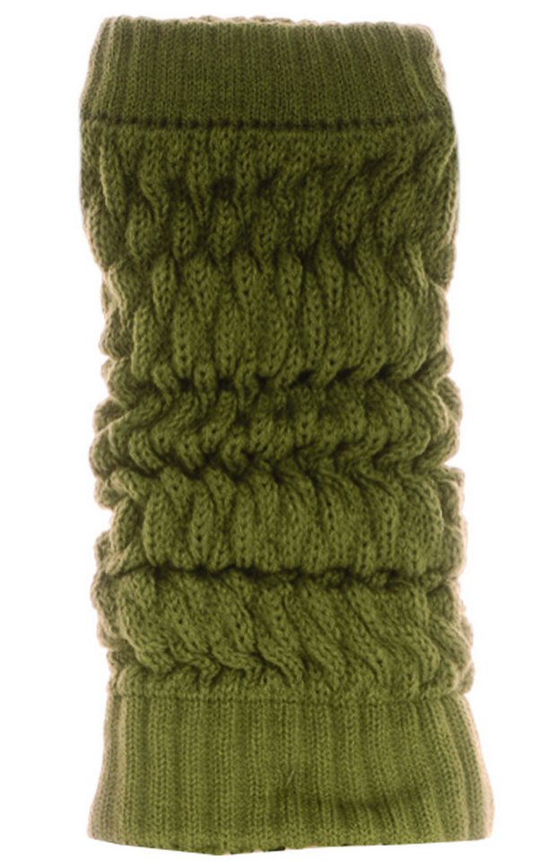 Martinex Beinstulpen Beinwärmer Damen Strickstulpen Legwarmer leg Warmers gesrickt elastisch, weich, in verschiedenen Farben, für Damen von Martinex