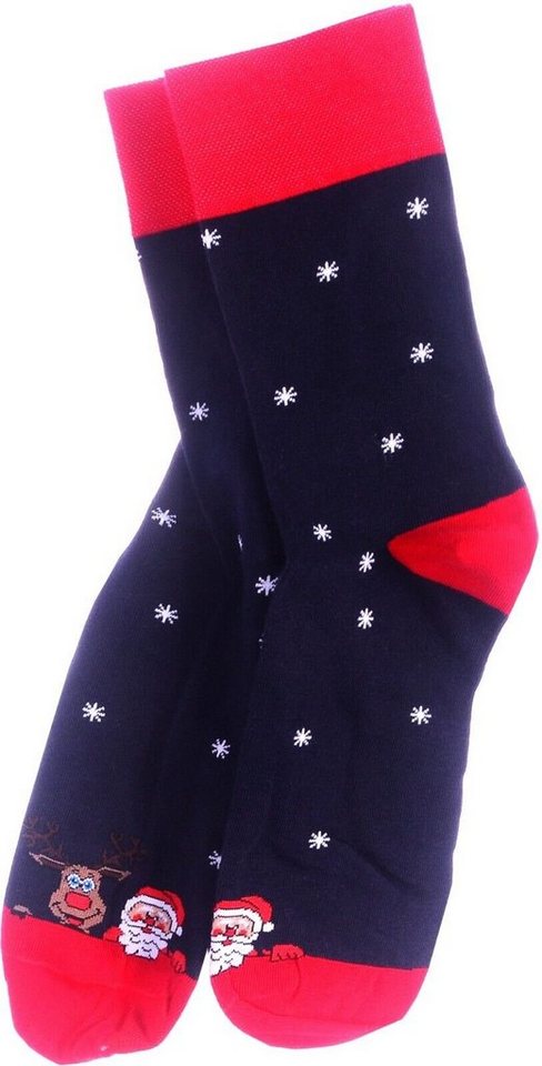 Martinex Socken 1 Paar Socken lustige Strümpfe Damen Herren Kinder Weihnachtssocken für die ganze Familie 27 30 34 35 38 39 42 43 46 von Martinex