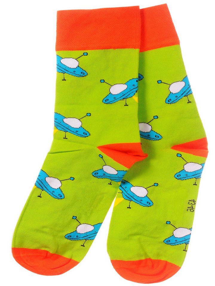Martinex Socken Freizeitsocken 1 Paar Socken bunte Strümpfe in Grün Themensocken elastisch, weich 35 36 37 38 39 40 41 42 43 44 45 46 von Martinex