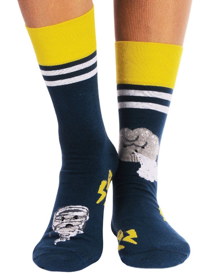 Martinex Socken Socken Themensocken Strümpfe 1 Paar socks bunt, elastisch, 35 36 37 38 39 40 41 42 43 44 45 46 von Martinex