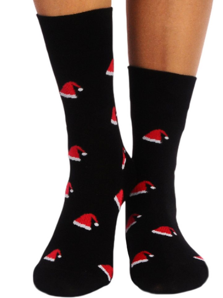 Martinex Socken Socken weihnachtlich Weihnachtssocken socks Strümpfe unisex (1 Paar socks für Damen, Herren, Kinder) neutral, 34 35 36 37 38 39 40 41 42 43 44 45 46 von Martinex